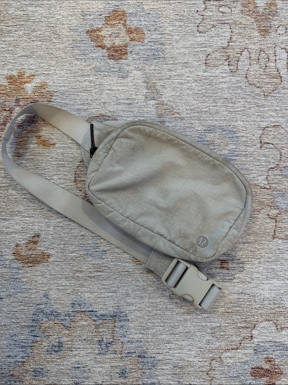 Lululemon Grey Belt Bag Crossbody Waist Bag